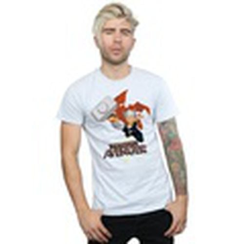 Camiseta manga larga The Mighty Avenger para hombre - Marvel - Modalova