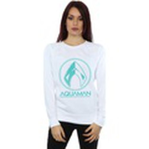 Jersey Aquaman Aqua Logo para mujer - Dc Comics - Modalova