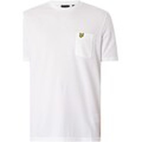 Camiseta Camiseta Holgada Con Bolsillo De Piqué Liso para hombre - Lyle & Scott - Modalova