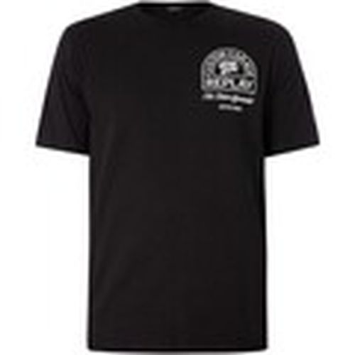 Camiseta Camiseta Con Logo Gráfico En La Espalda para hombre - Replay - Modalova