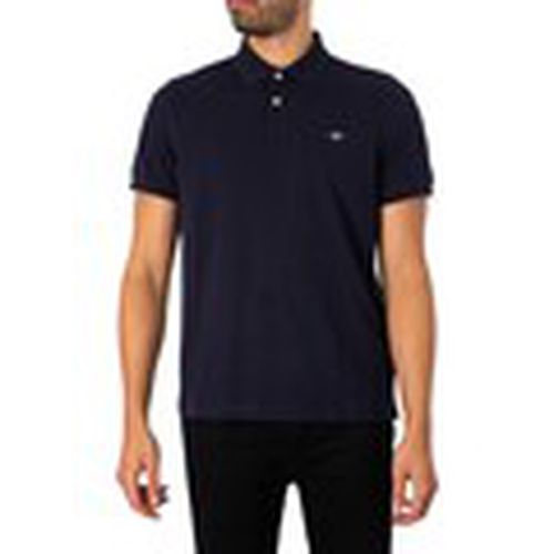 Polo Polo de piqué con escudo regular para hombre - Gant - Modalova