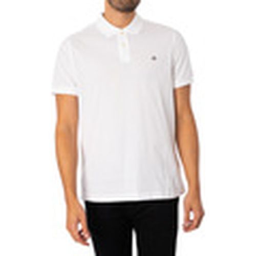 Polo Polo de piqué con escudo regular para hombre - Gant - Modalova