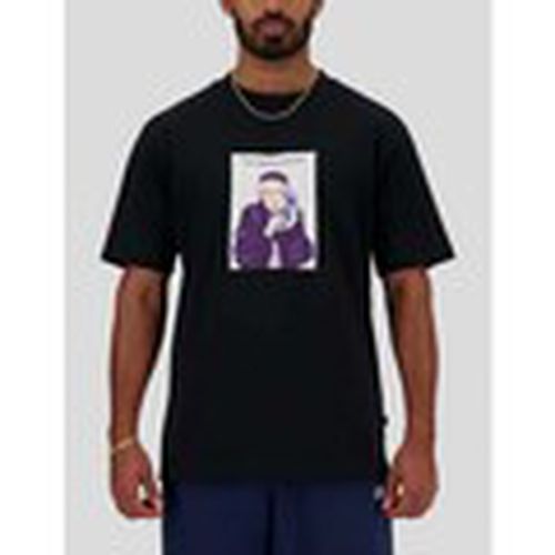 Camiseta CAMISETA ATHLETICS NEVER AGE TEE BLACK para hombre - New Balance - Modalova