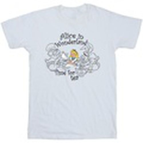 Camiseta manga larga Alice In Wonderland Time For Tea para hombre - Disney - Modalova