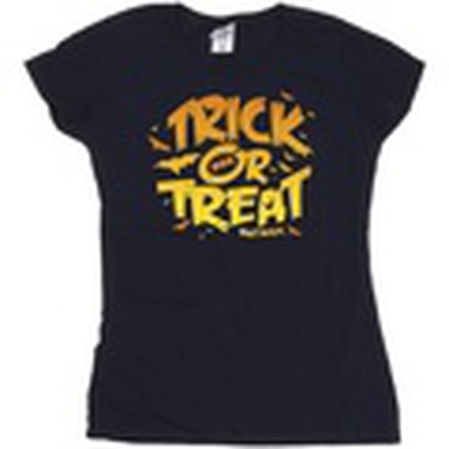 Camiseta manga larga Trick Or Treat para mujer - Dc Comics - Modalova