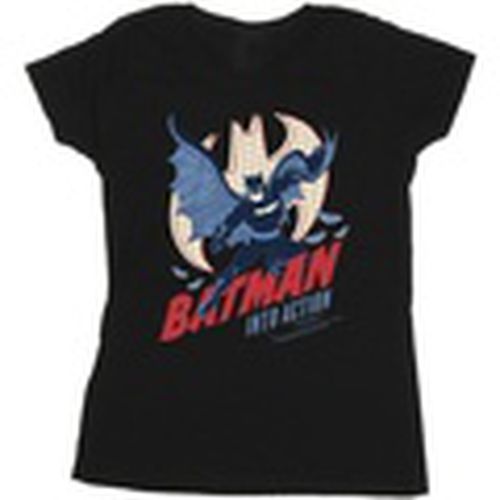 Camiseta manga larga Into Action para mujer - Dc Comics - Modalova