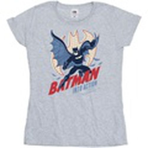 Camiseta manga larga Into Action para mujer - Dc Comics - Modalova