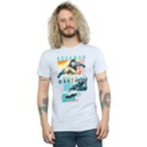 Camiseta manga larga Aquaman Character Tiles para hombre - Dc Comics - Modalova