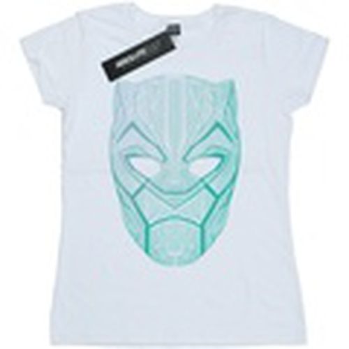 Camiseta manga larga Black Panther Tribal Mask para mujer - Marvel - Modalova