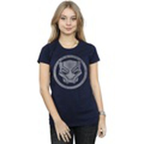 Camiseta manga larga Black Panther Distressed Icon para mujer - Marvel - Modalova