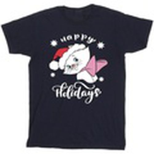 Camiseta manga larga The Aristocats Happy Holidays para hombre - Disney - Modalova