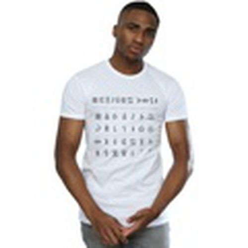 Camiseta manga larga Gnommish Alphabet para hombre - Disney - Modalova