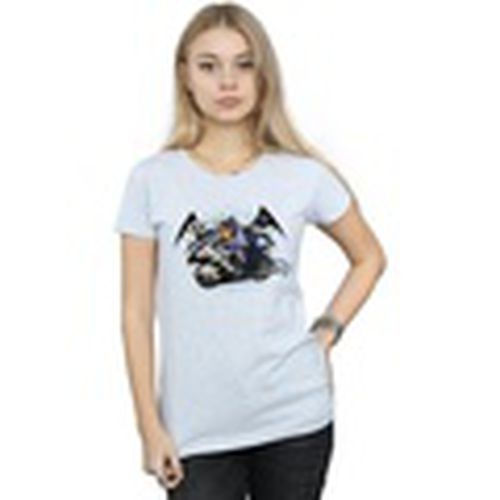 Camiseta manga larga Bat Bike para mujer - Dc Comics - Modalova