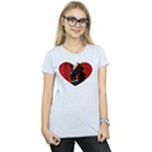 Camiseta manga larga Batman TV Series Catwoman Heart para mujer - Dc Comics - Modalova