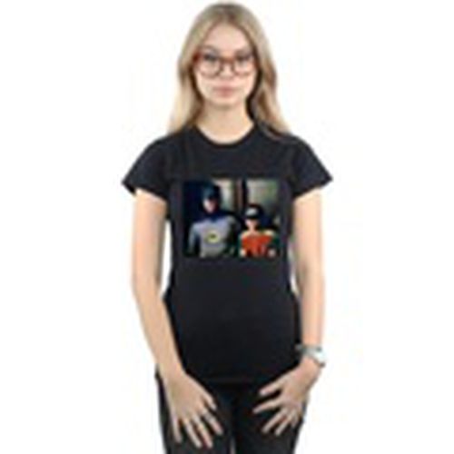 Camiseta manga larga Batman TV Series Dynamic Duo para mujer - Dc Comics - Modalova