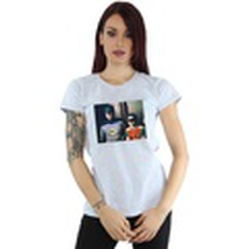 Camiseta manga larga Batman TV Series Dynamic Duo para mujer - Dc Comics - Modalova