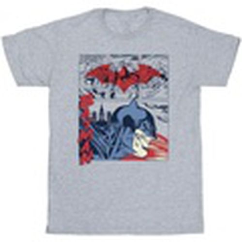 Camiseta manga larga Batman Comic Strip para hombre - Dc Comics - Modalova
