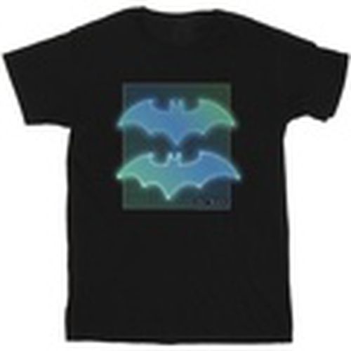 Camiseta manga larga Batman Grid Gradient para hombre - Dc Comics - Modalova