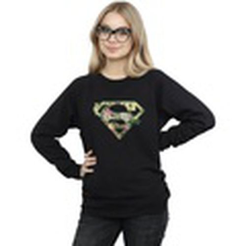 Jersey Supergirl Floral Shield para mujer - Dc Comics - Modalova
