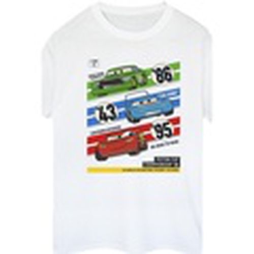 Camiseta manga larga Cars Piston Cup Champions para mujer - Disney - Modalova