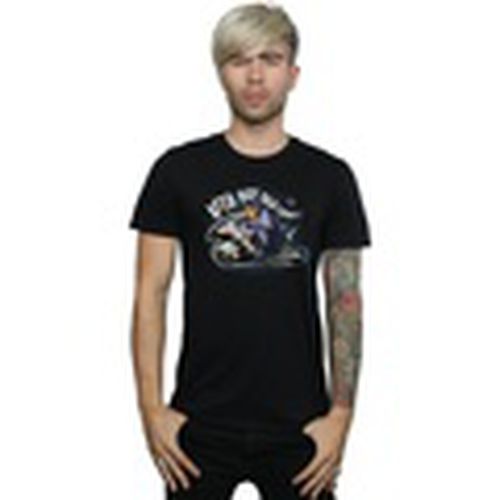 Camiseta manga larga Bat Bike para hombre - Dc Comics - Modalova