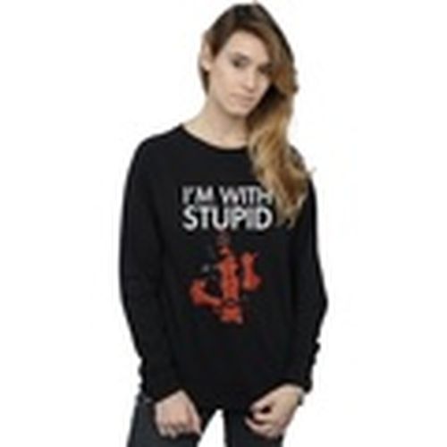 Sudaderas I'm With Stupid para mujer - Marvel - Modalova