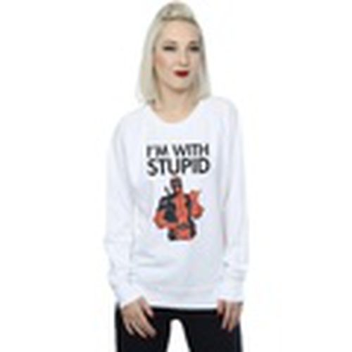 Jersey I'm With Stupid para mujer - Marvel - Modalova