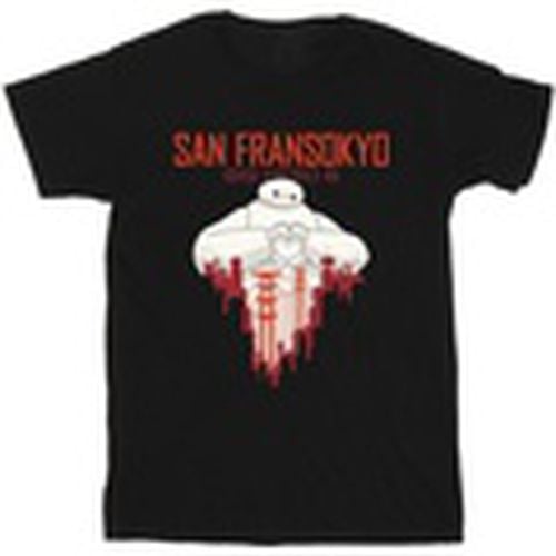 Camiseta manga larga Big Hero 6 San Fransokyo para hombre - Disney - Modalova