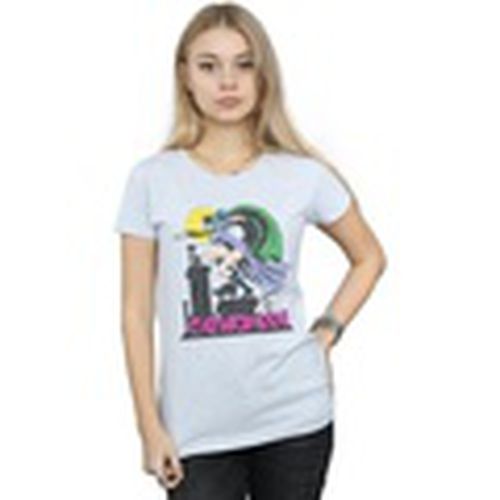 Camiseta manga larga Catwoman Crackle Logo para mujer - Dc Comics - Modalova