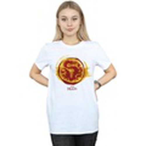Camiseta manga larga Mulan Courage Dragon Symbol para mujer - Disney - Modalova