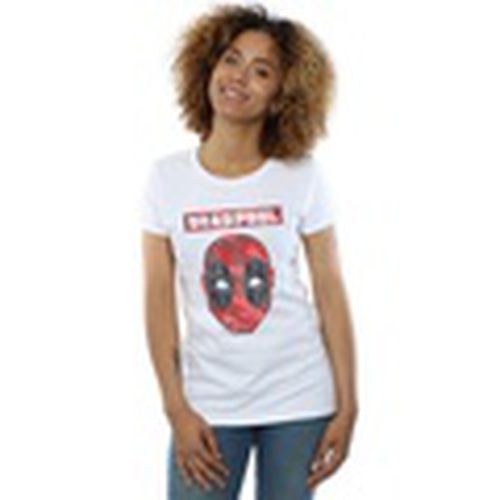 Camiseta manga larga Deadpool Camo Head para mujer - Marvel - Modalova