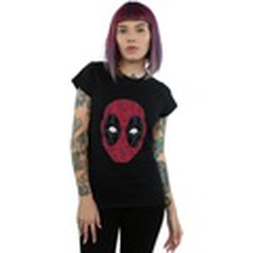 Camiseta manga larga Head Of Roses para mujer - Marvel - Modalova