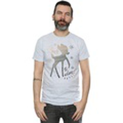 Camiseta manga larga Bambi Winter Deer para hombre - Disney - Modalova