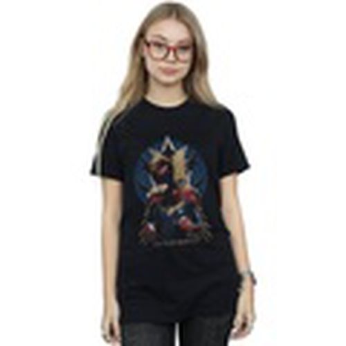 Camiseta manga larga Captain Jet Burst para mujer - Marvel - Modalova