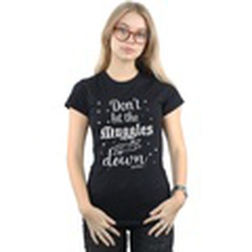 Camiseta manga larga Don't Let The Muggles para mujer - Harry Potter - Modalova