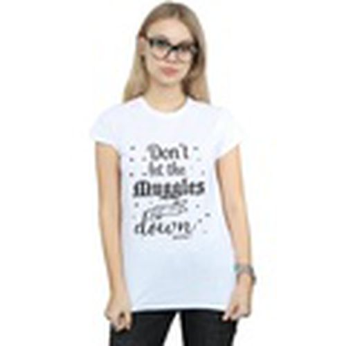 Camiseta manga larga Don't Let The Muggles para mujer - Harry Potter - Modalova