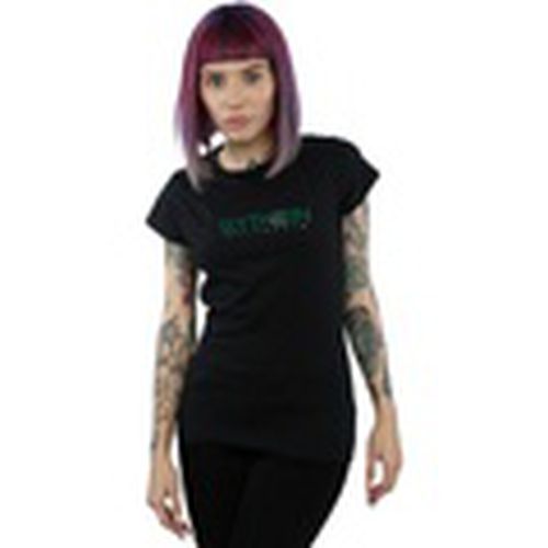 Camiseta manga larga Slytherin para mujer - Harry Potter - Modalova