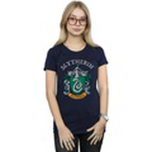 Camiseta manga larga Slytherin para mujer - Harry Potter - Modalova