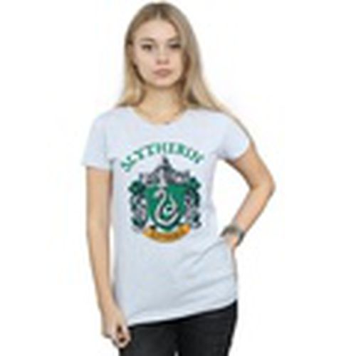 Camiseta manga larga Slytherin Crest para mujer - Harry Potter - Modalova