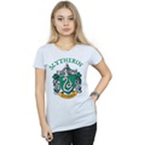 Camiseta manga larga Slytherin para mujer - Harry Potter - Modalova