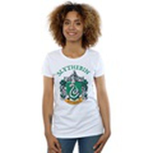 Camiseta manga larga Slytherin para mujer - Harry Potter - Modalova