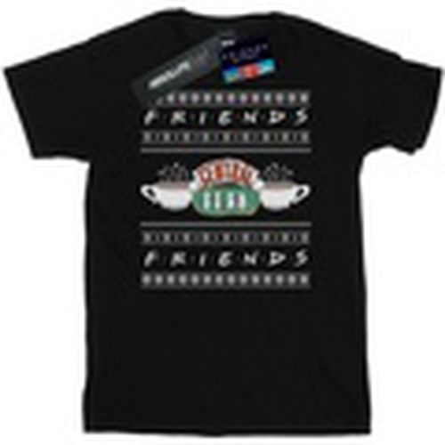 Camiseta manga larga Fair Isle Central Perk para hombre - Friends - Modalova