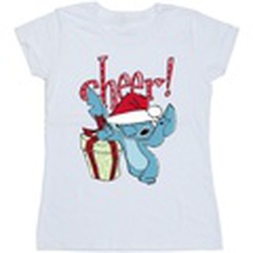 Camiseta manga larga Lilo And Stitch Cheer para mujer - Disney - Modalova