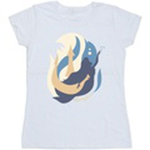 Camiseta manga larga The Little Mermaid Colour Silhouettes para mujer - Disney - Modalova