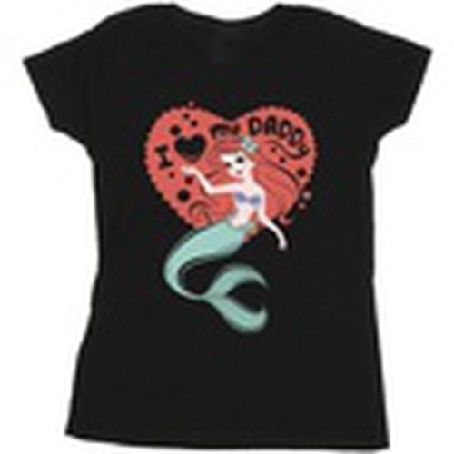 Camiseta manga larga The Little Mermaid Love Daddy para mujer - Disney - Modalova