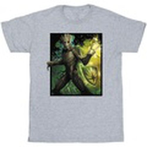 Camiseta manga larga Guardians Of The Galaxy Groot Forest Energy para hombre - Marvel - Modalova