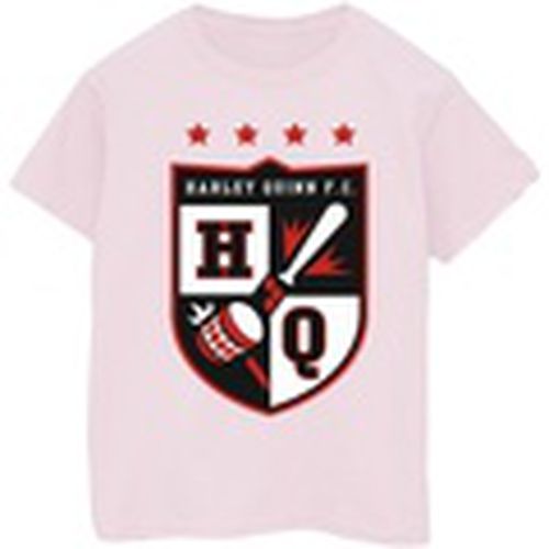 Camiseta manga larga Harley Quinn FC Pocket para mujer - Justice League - Modalova