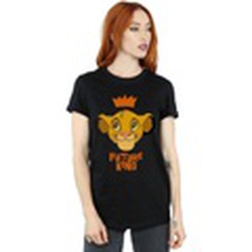 Camiseta manga larga The Lion King Simba Future King para mujer - Disney - Modalova