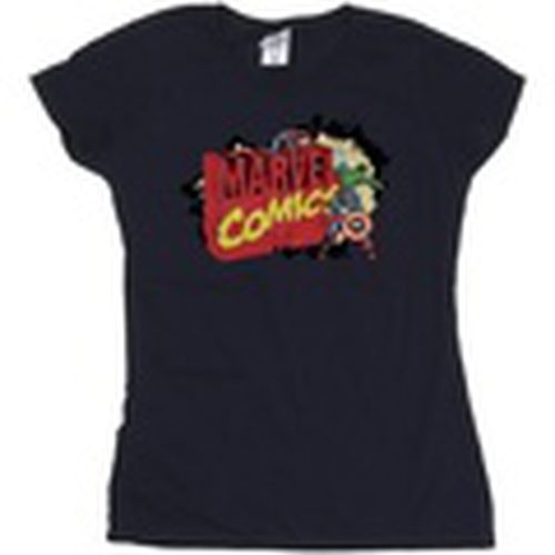Camiseta manga larga Comics Big M para mujer - Marvel - Modalova