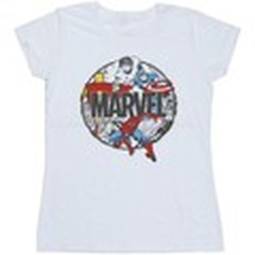 Camiseta Character Circle para mujer - Marvel - Modalova